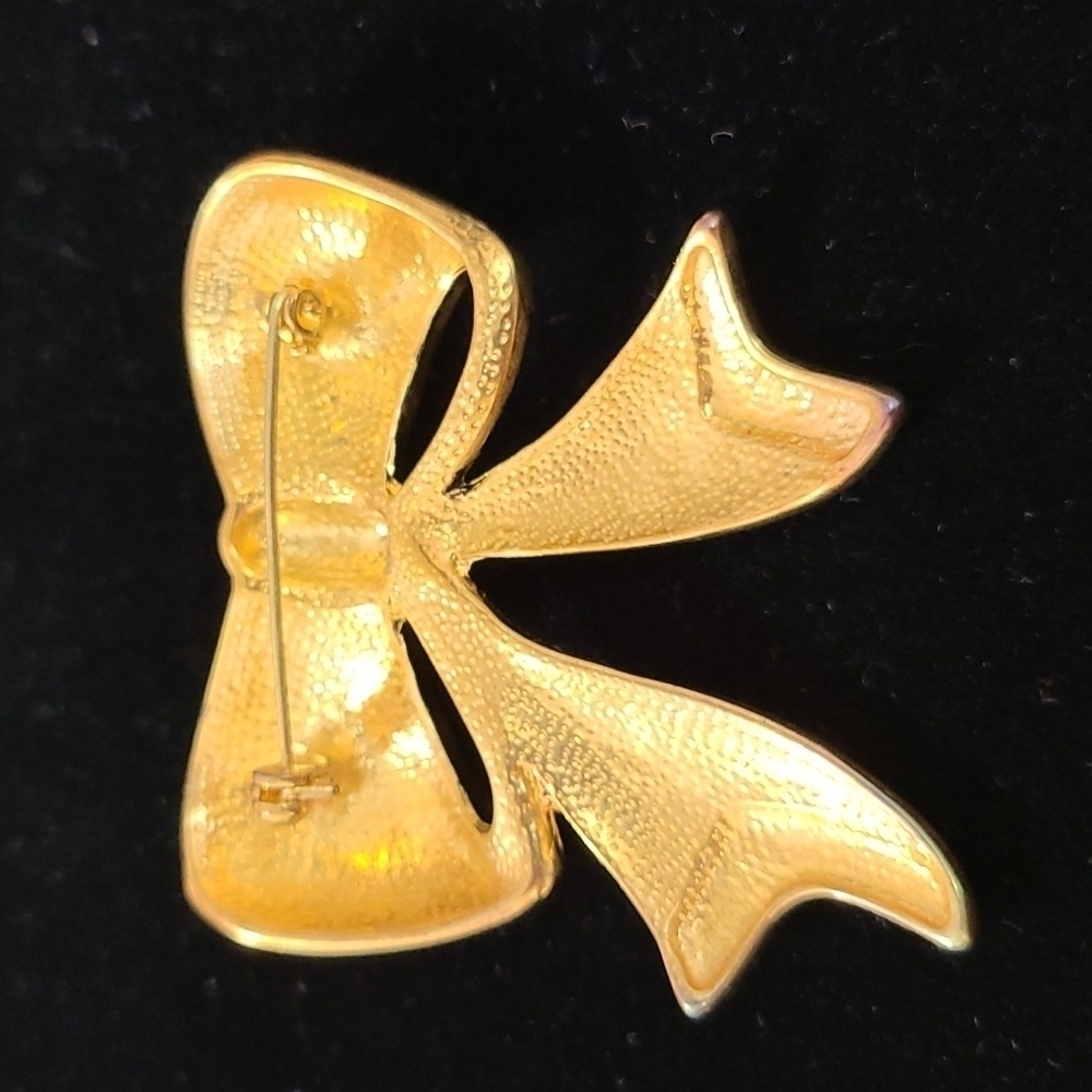 Vintage Bow Brooch - Picture 5 of 10